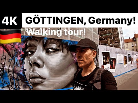 Göttingen , Germany  🇩🇪  4K | walking tour!  Silent travel!