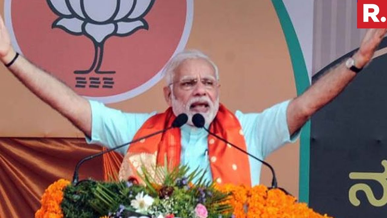 PM Modi addresses Public Rally in Udupi, Karnataka | Full Speech - YouTube
