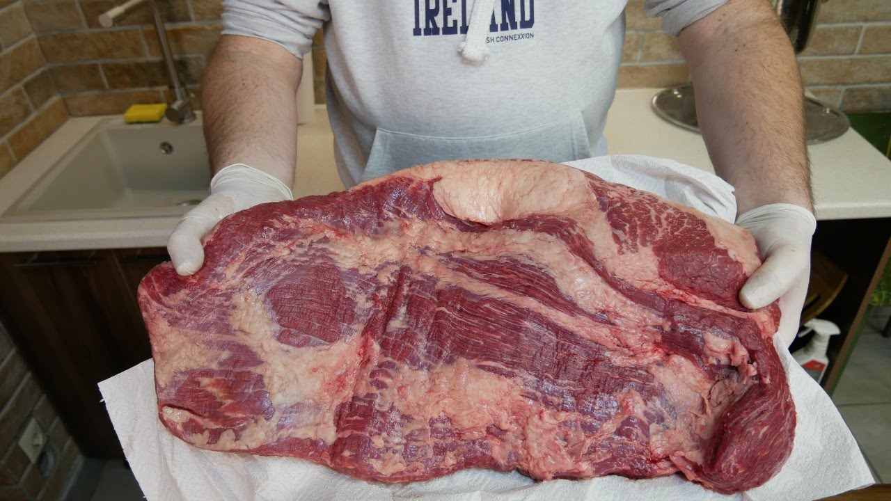 7 КГ МЯСА МРАМОРНОЙ ГОВЯДИНЫ - АМЕРИКАНСКИЙ БРИСКЕТ ПО-ТЕХАССКИ