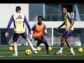 Real madrid training 12 mar preparation for osasuna clash  militao with the team  tactical drills