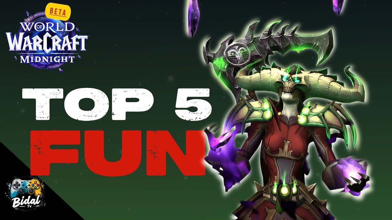 LE TOP 5 des Ranged DPS les PLUS FUNS à jouer sur WoW (Et mon #1 EXPLOSIF pour Midnight!)