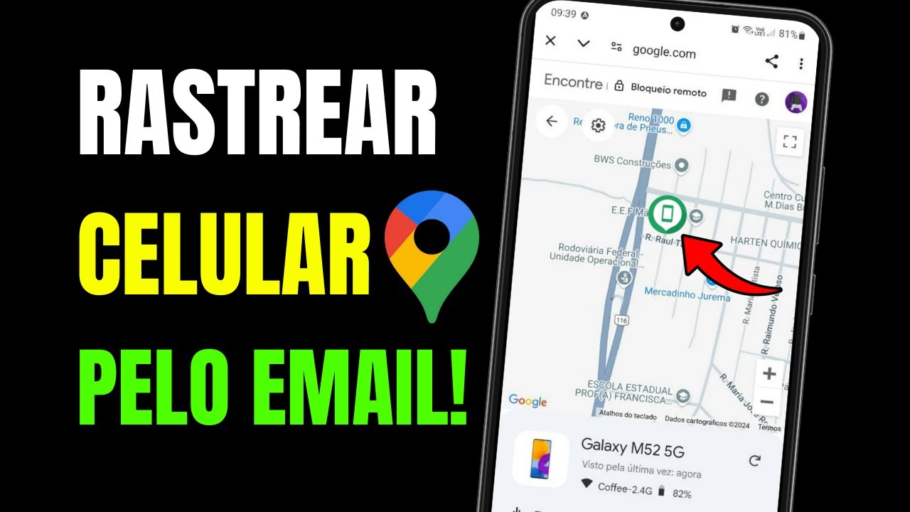 COMO LOCALIZAR UM CELULAR PELO EMAIL - YouTube
