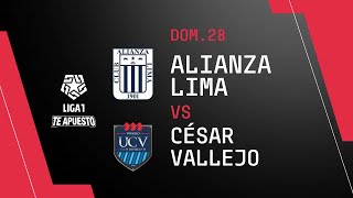 Alianza Lima 2-1 César Vallejo: RESUMEN EXTENDIDO del partido jugado en el Nacional por Liga1 2024