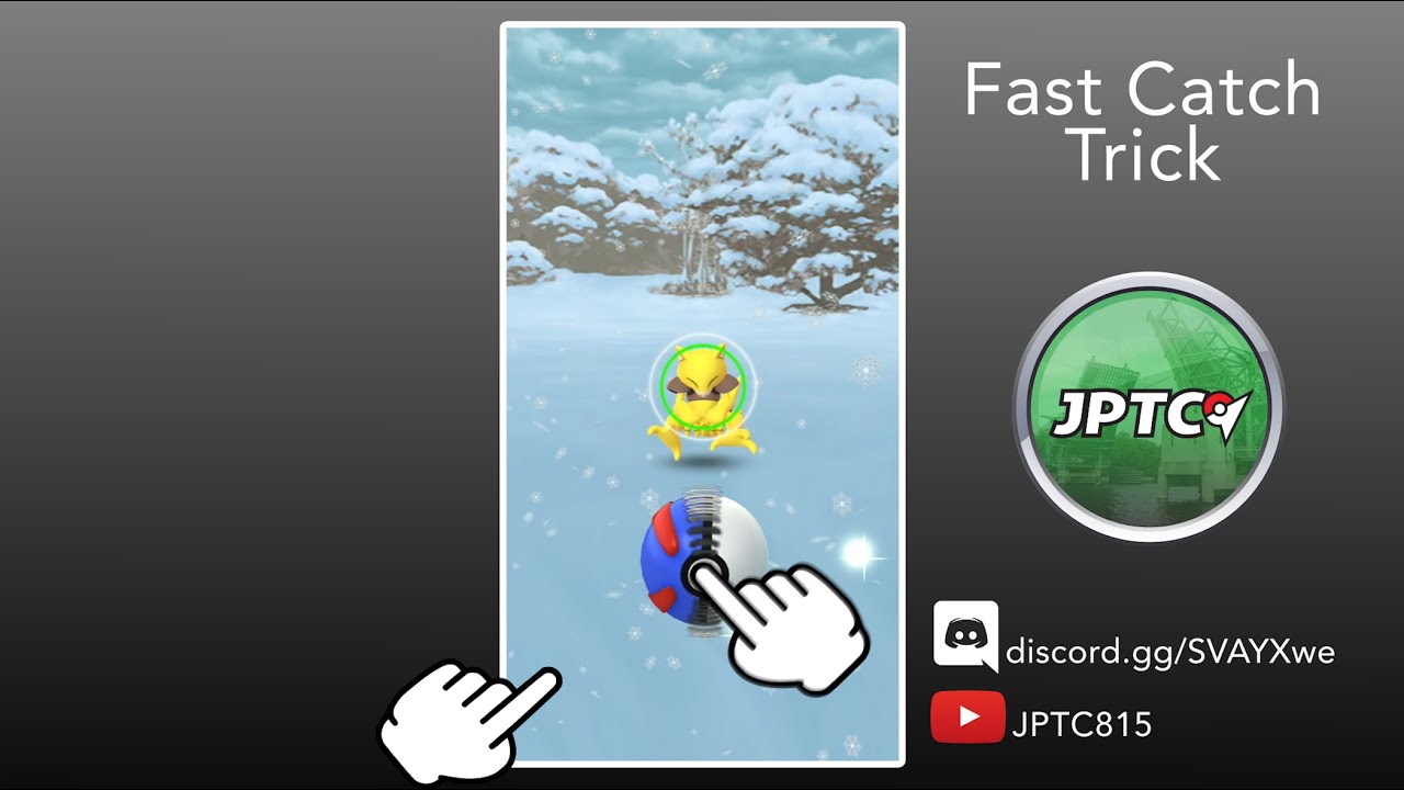 Pokémon GO fast-catch tutorial
