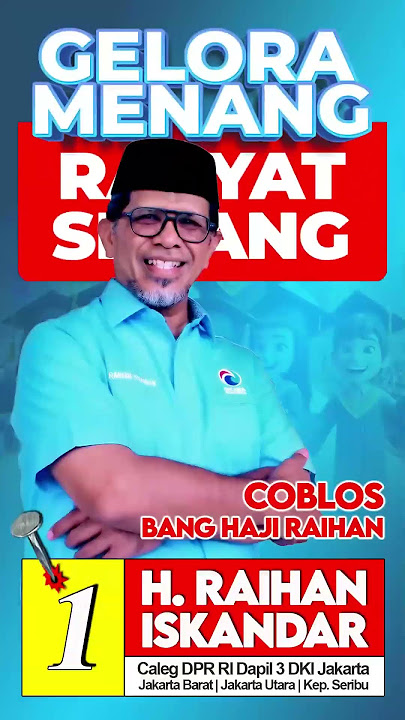 Coblos Nomor 7 #partaigeloraindonesia - Gelora Menang Rakyat Senang