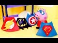 Peppa Pig y George son superhéroes ⚡❤️ Peppa Pig y George salvan un perrito