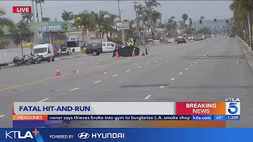 Pedestrian killed in Orange County hit and run