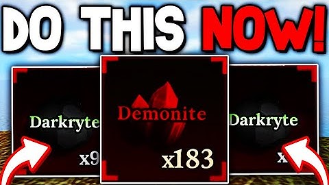 BEST RARE ORE FARMING METHOD in The Forge!