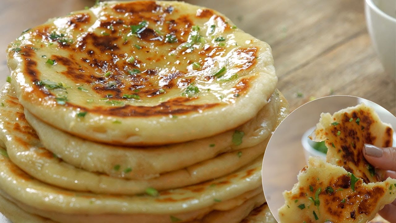 Naan farci  ( Pain indien) - Dbara khef lef 2 - Ep 76