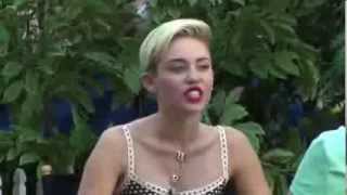Miley Cyrus Reveals Her Controversial Image Is Inspired By Britney Spears   Video(miley cyrus)