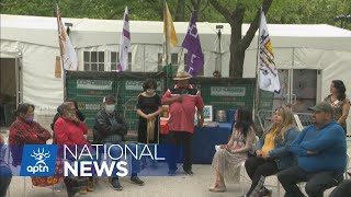 Memorial held for Innu man who died of exposure in a Montreal portable toilet | APTN News