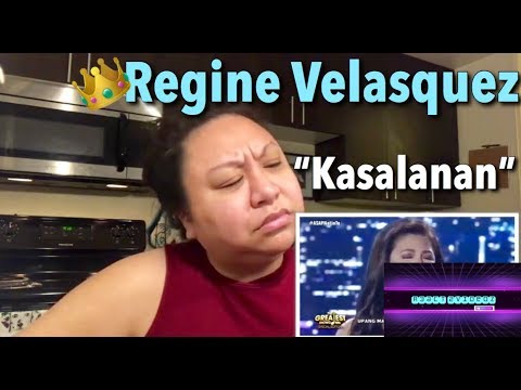 REGINE VELASQUEZ SINGS KASALANAN - BY ABS-CBN - REACTION VIDEO!!
