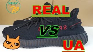 Real VS UA 7th | YEEZY BOOST 350 V2 BRED Review | Comparison + Details
