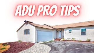 ADU Pro Tips. Easy way to pass your city inspection&#39;s