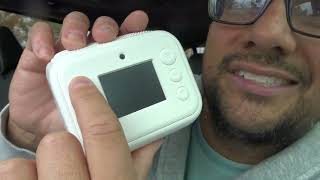 How To Turn Vivitar Instaprint Camera On And Off-Tutorial
