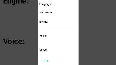 how to use voicify   TTS with tech freedom app blind take female