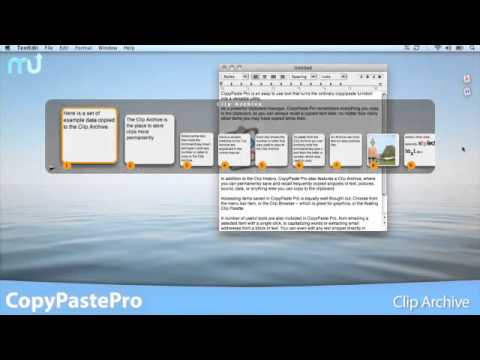 CopyPaste Pro Overview by MacUpdate