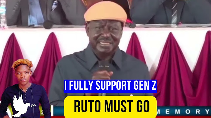 Raila Pays Last Respects to Fred Omondi, Declares Full Support for Gen Z Against Ruto