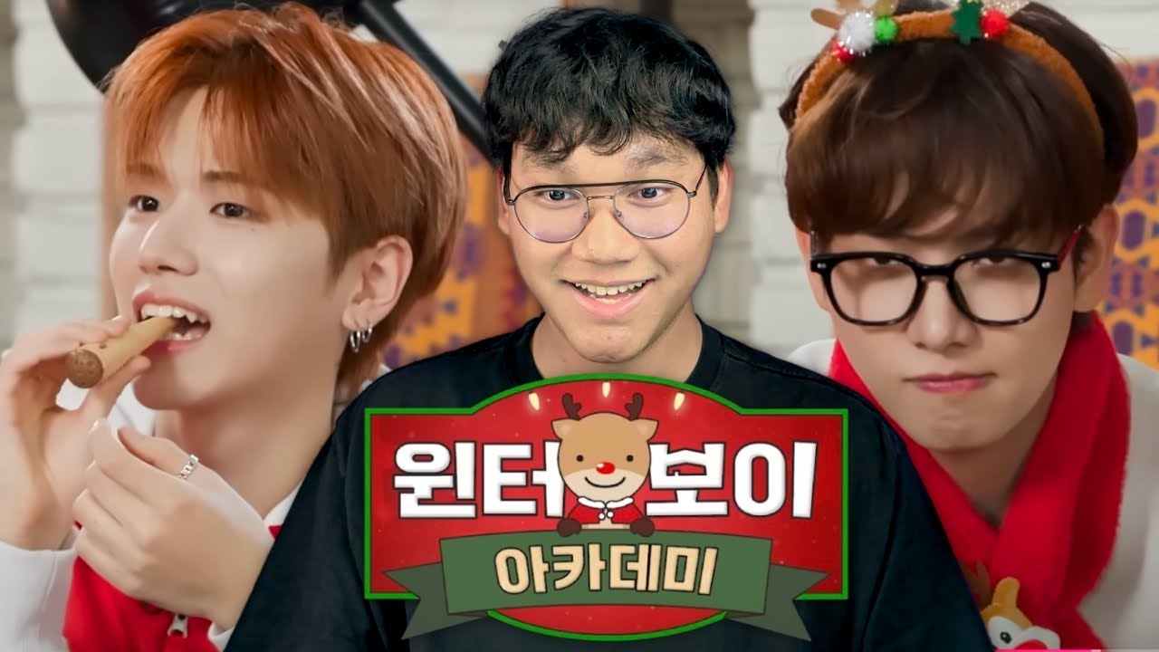 [REACTION] Winter Boy Academy🎅🏻ㅣMessy But Fun Holiday Gift Wrapping Tips