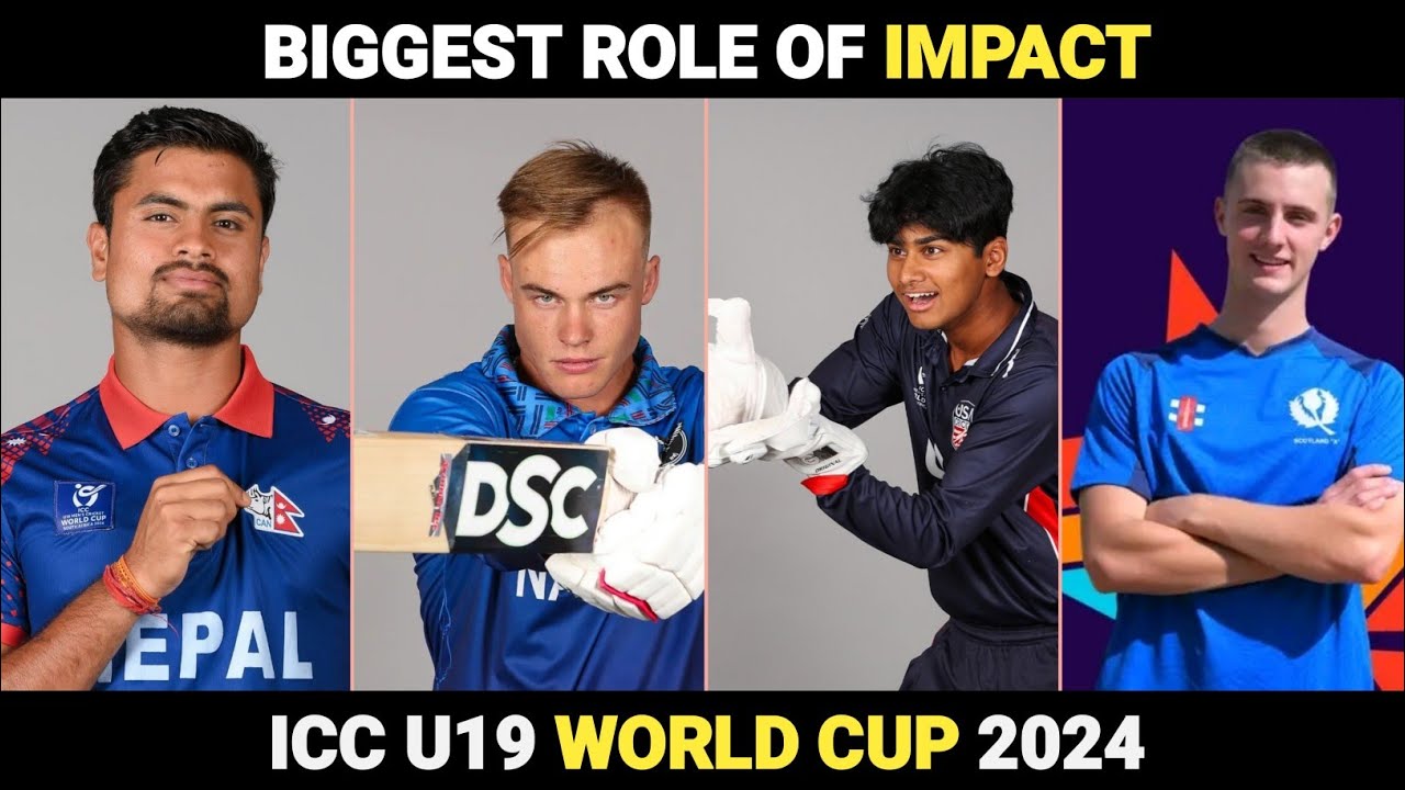 Role Of 4 BIG Players Of Associate Teams ICC U19 World Cup 2024