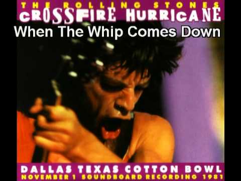 Rolling Stones Live 1981 When The Whip Comes Down Dallas Texas Cotton Bowl