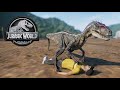 [4K] Jurassic World Evolution : All Carnivores Human Hunting Motion