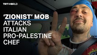 Italian Chef Rubio attacked by a 'Zionist mob' allegedly for Gaza activism