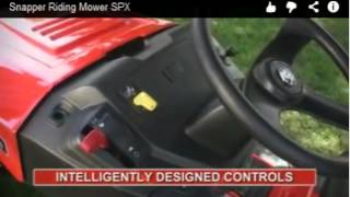 Snapper Lawn Tractor SPX Range Video