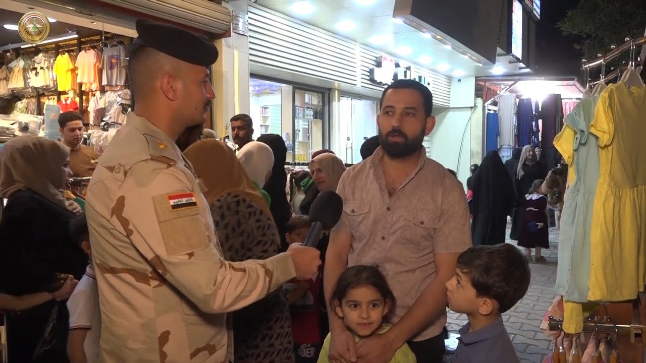 إعلام وزارة الدفاع يجري جولة ميدانية في قضاء المقدادية بمحافظة ديالى