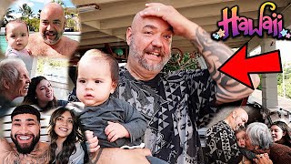 BABY AVAYAH MEETS HER FAMILY FOR THE FIRST TIME!!! (HAWAII VLOG)