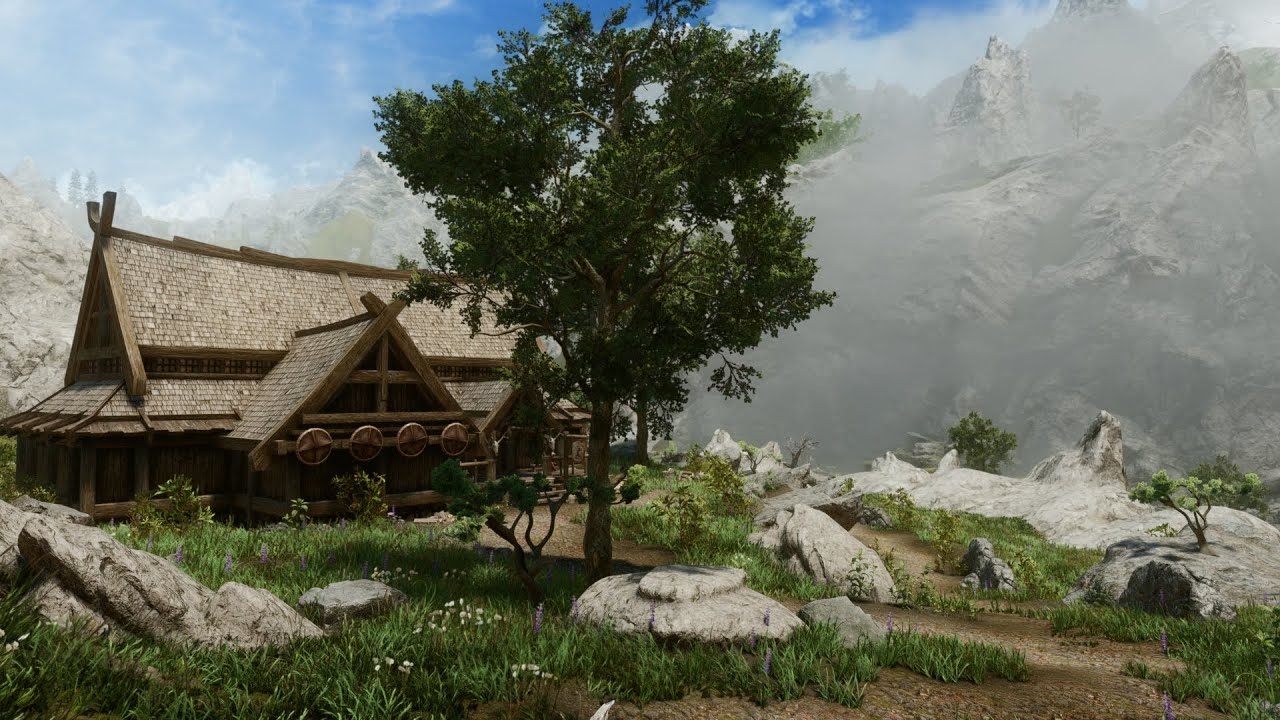 [4K] Skyrim SE 2025 ultra modded with PI-CHO ENB for Obsidian weathers ...