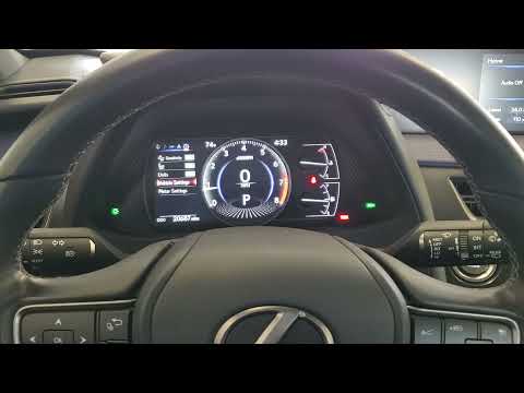 2019 - 2021 Lexus UX 200 oil light maintenance reset