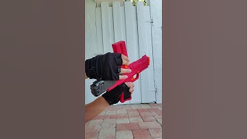 Shooting a Dart Zone Pro MK II #shorts #nerf