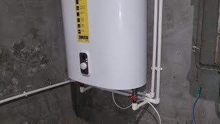 Установка электрического водонагревателя