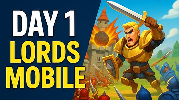 Lords Mobile Gameplay - Part 1 - Walkthrough - Day 1