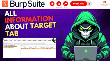 All Information  About Target Tab in BurpSuite Pro -Full Tutorial Video |Bug Bounty |Unseen Security