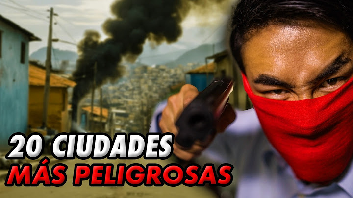 Las 20 CIUDADES MÁS PELIGROSAS del MUNDO 2024 - PARTE 1 | Inseguridad Global
