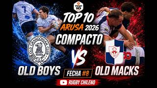 29-27 THRILLER! OLD BOYS GANA EN PARTIDO ÉPICO | ARUSA Fecha 8 #rugby chile #scrum