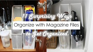 11 Ways to Organize with Magazine Files (2018)