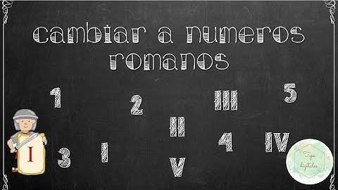 Cambiar a números romanos en Excel