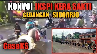 Konvoi IKSPI Kera Sakti Gedangan Sidoarjo! Sepulang Ukt IKSPI Gedangan