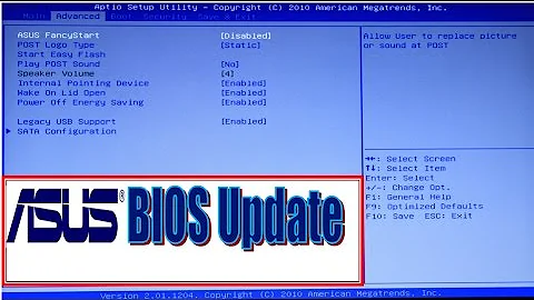HOW TO UPDATE BIOS ON ASUS LAPTOP FAST AND EASY RAM AND BOOTING FIX