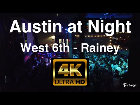 Vídeo: Bars de West 6th St. a Austin