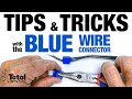 Tips  tricks with our blue wire connector by total outdoor lighting