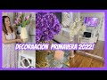 DECORACION PRIMAVERA 2022! | DECORACION DE MI SALA | IVING ROOM SPRING DECORATION!💜