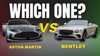 New Aston Martin DB12 Volante VS Bentley Continental GT: Which One is Better?