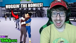 HUGGING VEGETA! | SML Gaming - REAL SQUID GAME IN FORTNITE! Reaction!