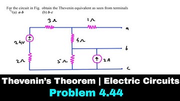 Thevenin’s Theorem #444 | Electrical Engineering