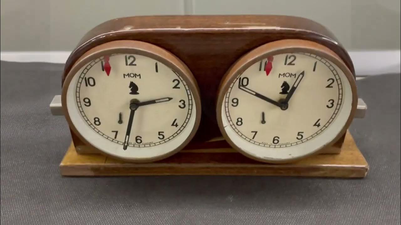 MOM Chess Clock circa 1960's SOLD YouTube