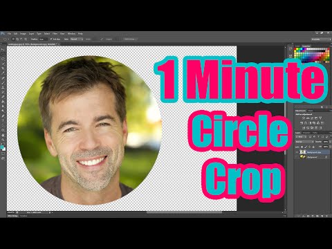 How to an Crop Image to a Circle Shape using Photoshop CC